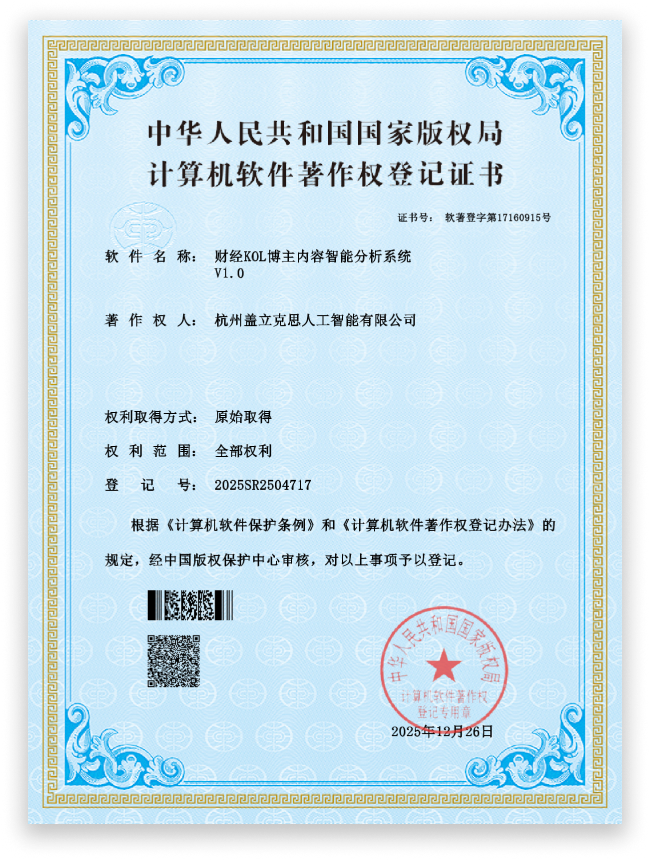 财经KOL博主内容智能分析系统